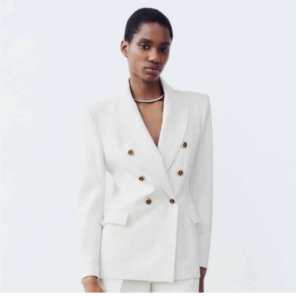 Zara tailored double breasted blazer - Picture 11 of 12